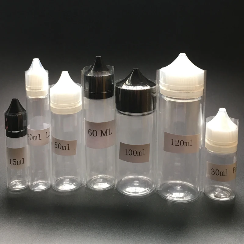 Прозрачная термоусадочная трубка 2000 шт. Ранняя для 15 мл 30 50 60 100 120 оригинальная