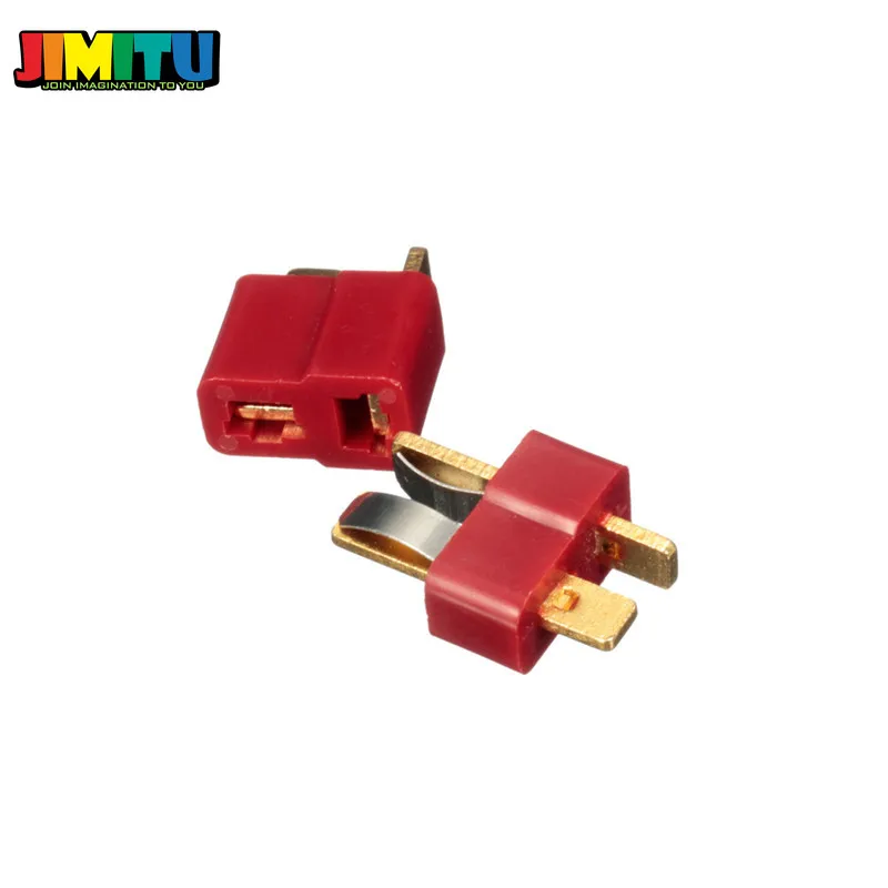 JIMITU 20 шт./10 пар Т образных разъемов для RC LiPo батареи вертолета мужской и женский