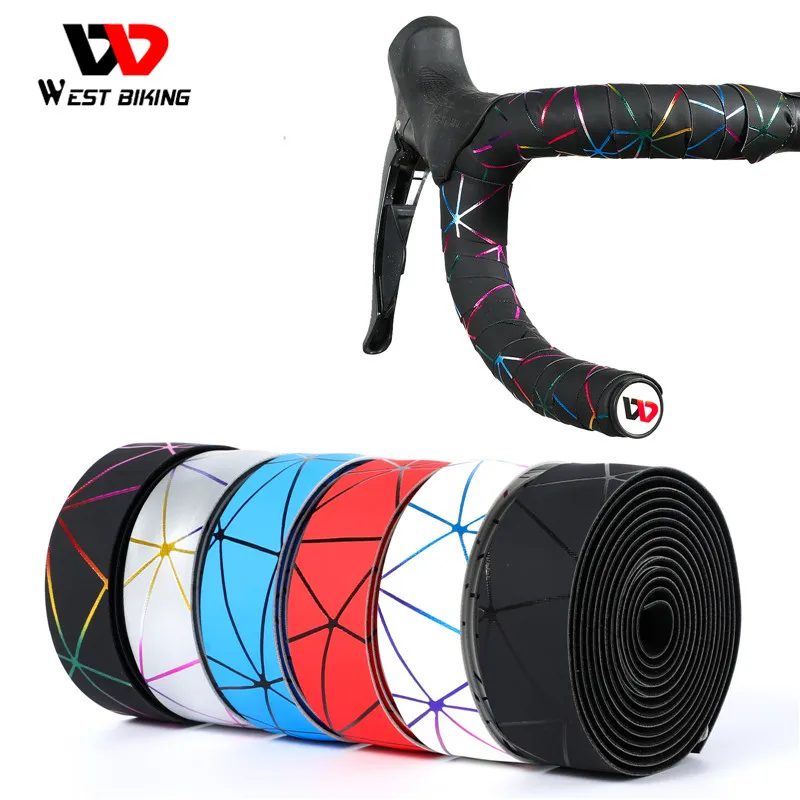 West Biking YP0804059 Cycling Damping Anti-vibration Wrap | West Biking Bike Handlebar - Soft Bicycle