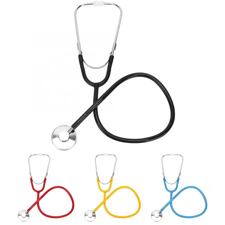 

Professional Single Head Stethoscope Aluminium Alloy Heart Lung Detection Echoscope Portable Medical Instruments