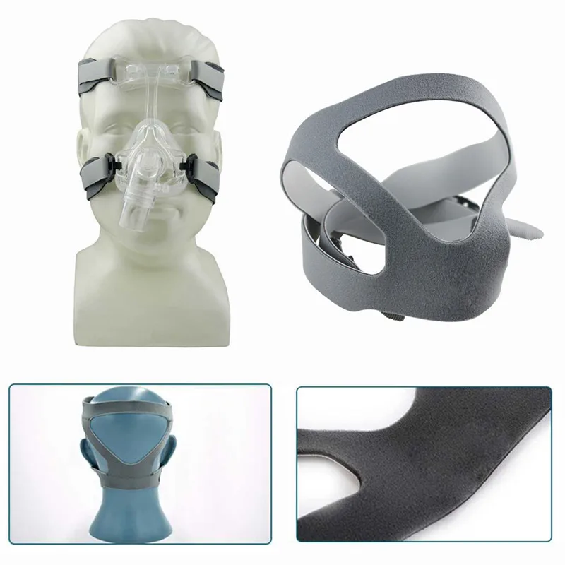 Универсальная повязка на голову против храпа, без маски, головной убор CPAP, комфортная Замена вентилятора, часть, апноэ сна, храп, забота о здоровье