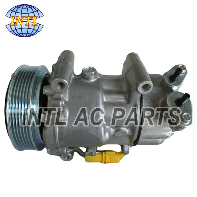 

Sanden SD6V12 1450 1908 AC Compressor air conditioner for Peugeot 206 307 Partner 9800822280 5215310145 64526942501