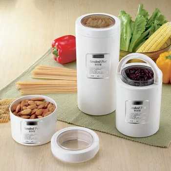 

Portable Multipurpose Storage Tank For Grain Storage Bottle Kitchen Food Moisture-proof Sealed Cans Container Milk Powder Can