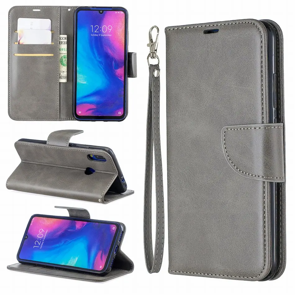 

Sheep Leather Fundas For Xiaomi Redmi K20 7A 6 Pro 6A 5 Plus Vintage Cases Note 4 4X 5A Y1 Poco F1 A2 Lite Plain Bag Case P07F