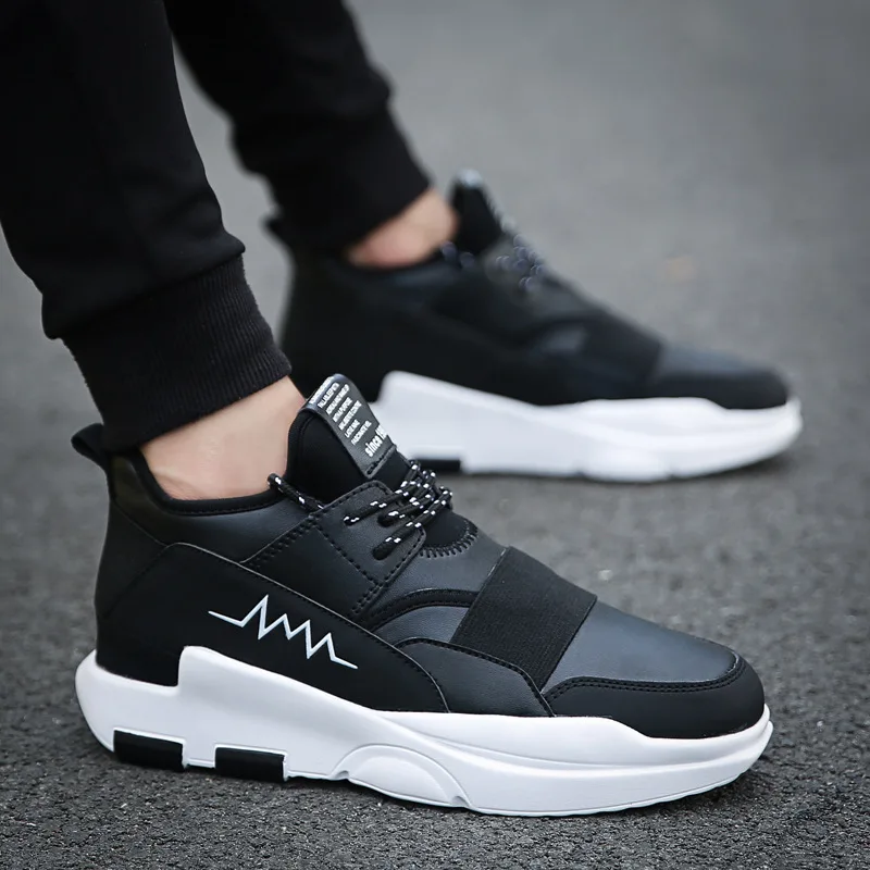 

Autumn And Winter Hot Selling Lightning Athletic Shoes Trend MEN'S SHOES Students Casual Shoes plus Cotton nan ban Shoe
