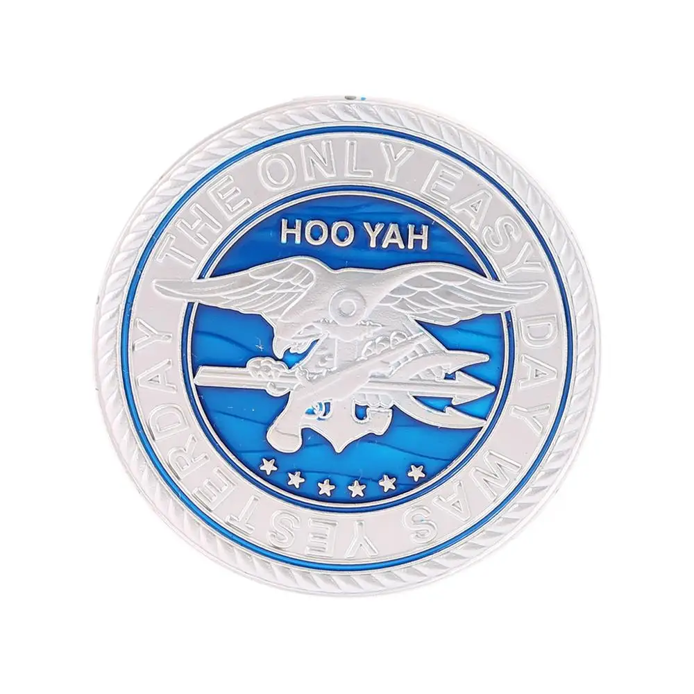 

American Navy Seals Guns Commemorative Coin Collector Memorable Souvenir Art Crafts Car Interior Decoration Coin