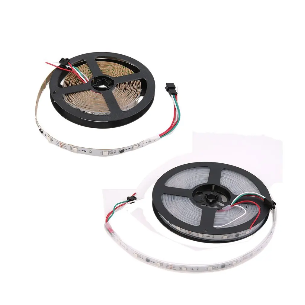 ICOCO Одежда высшего качества, 12 В, 5 м, 150 светодиодный WS2811 5050SMD Светодиодные ленты светильник Индивидуальный Адресный свет
