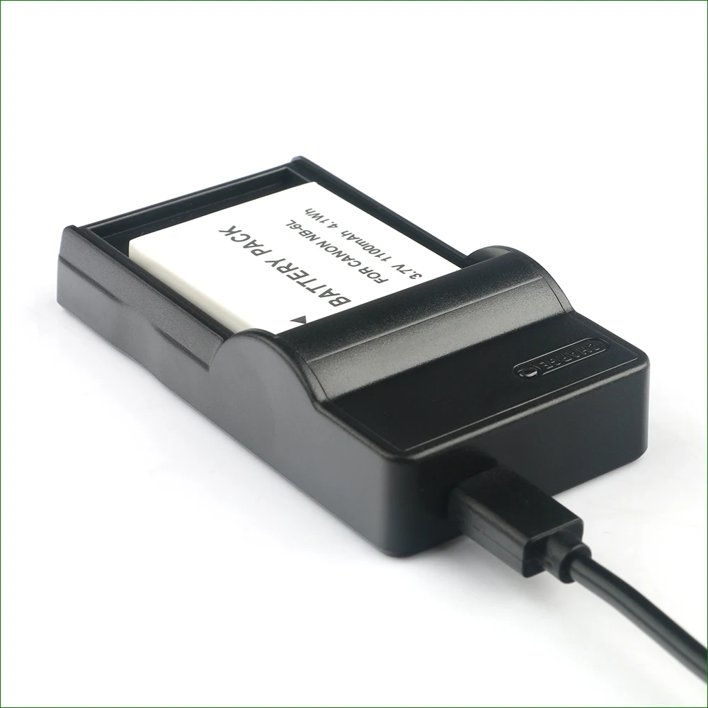 bg-akku24 Batterie et chargeur pour Canon Ixus 125 HS, 132, 135, 140