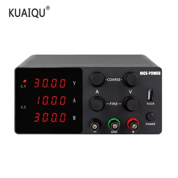 

Adjustable DC Laboratory Power Supply Voltage Regulator Stabilizer Switching Bench Source 30V 10A 60V5A 120V Power Stable Output