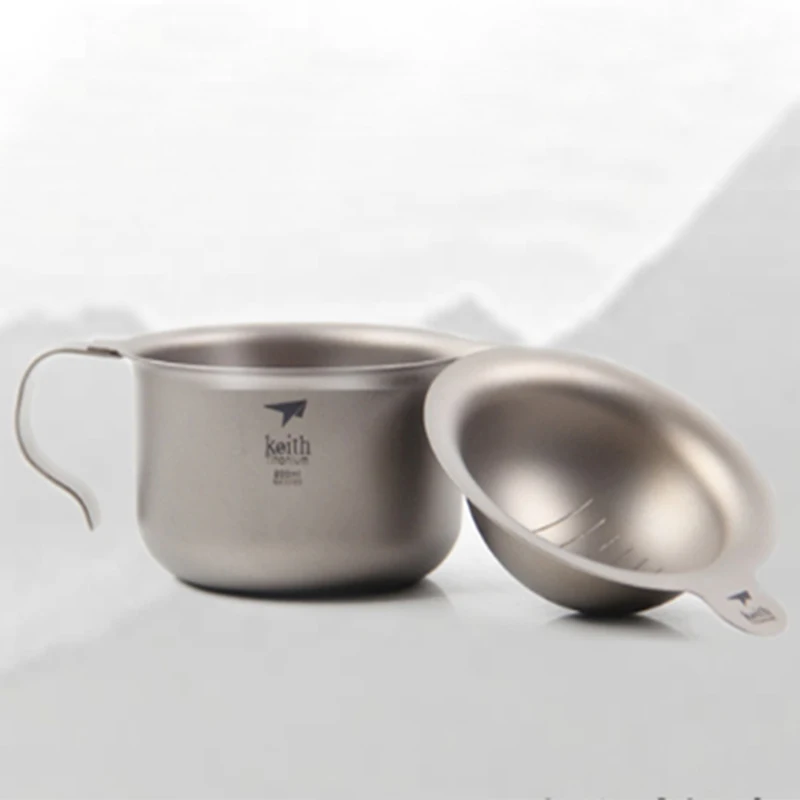 Кит титановый чайный набор кунг-фу наружные походные кружки чашка для чая с двойными стенками чашка, чайник, Tureen Infuser, Gaiwan, китайская чайная церемония