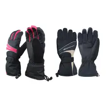 Уличные теплые перчатки с электрической подзарядкой, 6 часов, высокая изоляция, 55 градусов, теплые зимние водонепроницаемые теплые перчатки