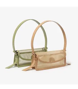 

2020 PVC pu Transparent Clear Woman Crossbody Bags Shoulder Bag Handbag Ptgir Small Phone Bags with Card Holder Wide Straps Flap