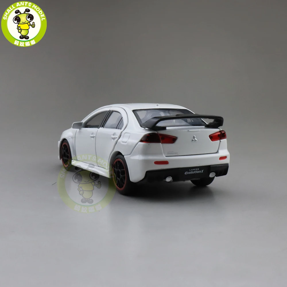 1/32 JACKIEKIM Mitsubishi Lancer EVO X 10 BBS RHD литая модель автомобиля игрушки для детей Подарки для мальчиков девочек