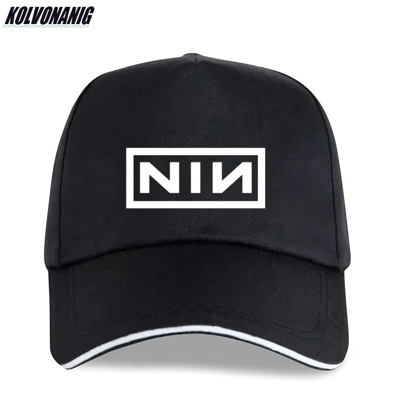 Мода унисекс хлопковая шляпа для дальнобойщиков Nine Inch Nails Rock Band Нин принт Бейсбол Кепки для Для мужчин Для женщин в стиле хип-хоп Мужская шляпа Bone солнцезащитные очки - Цвет: Black 01