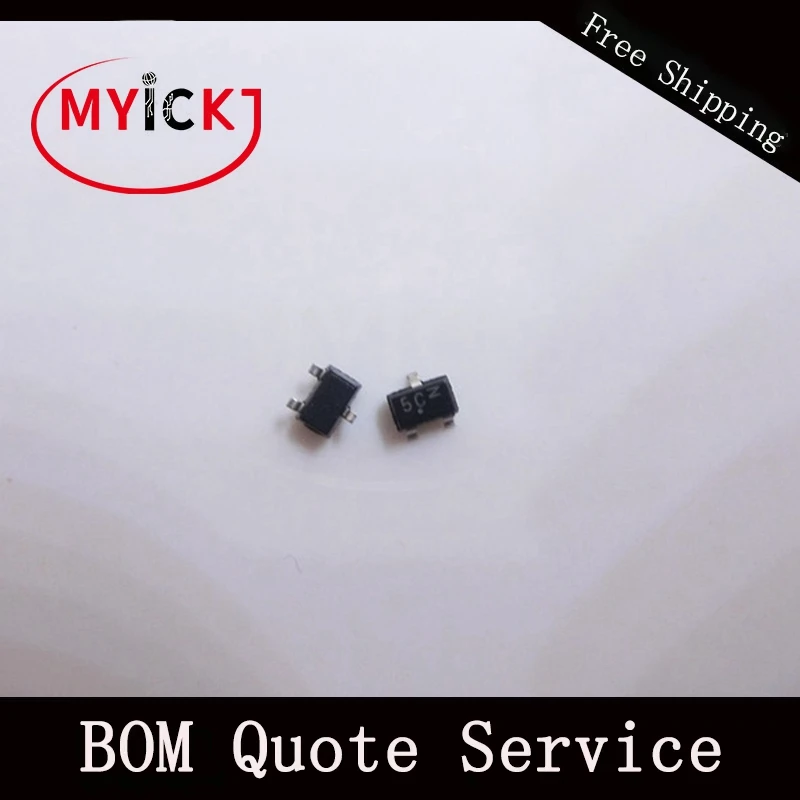 

10PCS BAT54CW SOT23 SURFACE MOUNT SCHOTTKY BARRIER IC CHIP