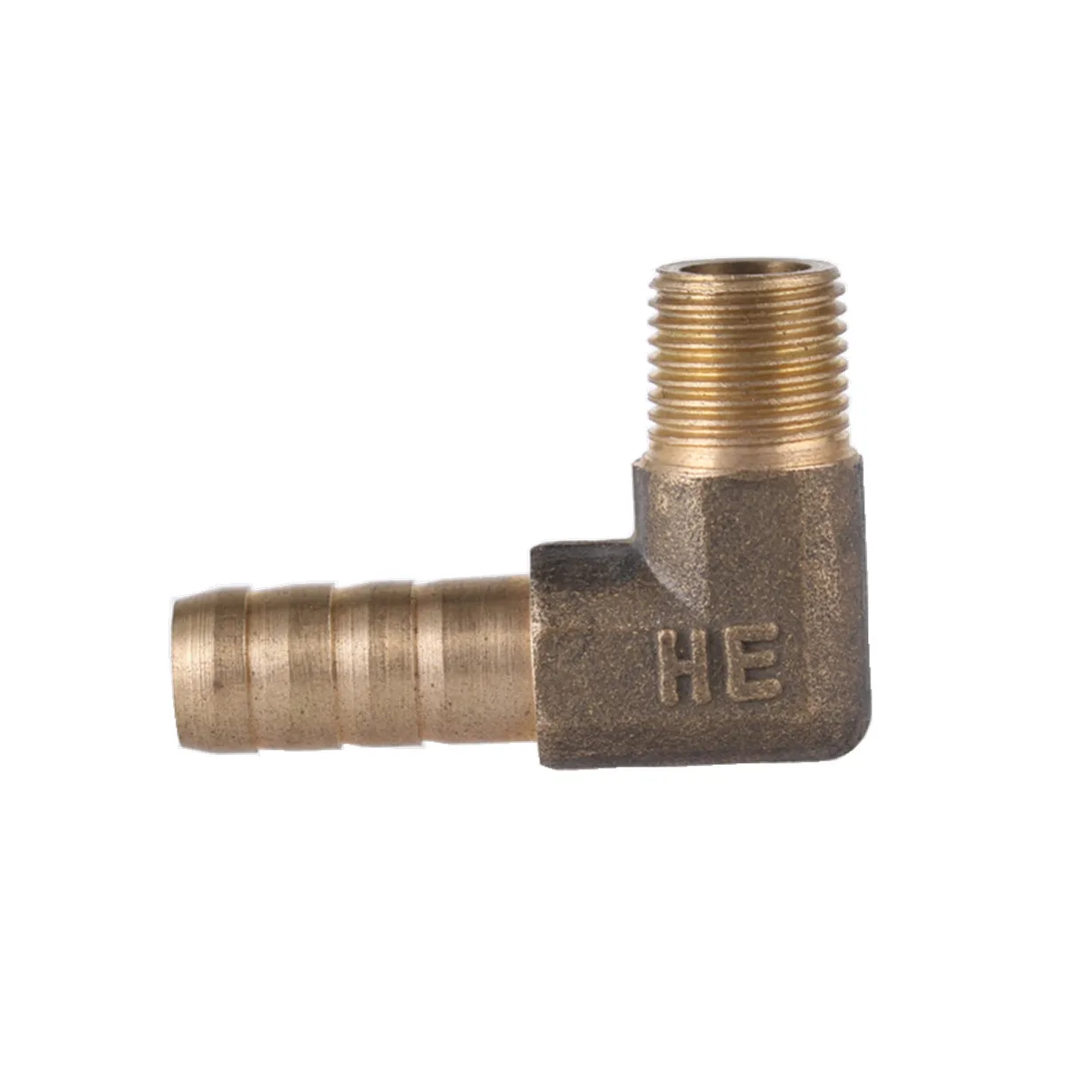 Латунный фитинг для шлангов 1/8 &quot1/4&quot 3/8 &quot1/2&quot BSP наружная резьба локоть 90