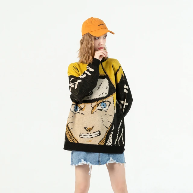 Harajuku Anime Naruto Sweater 4