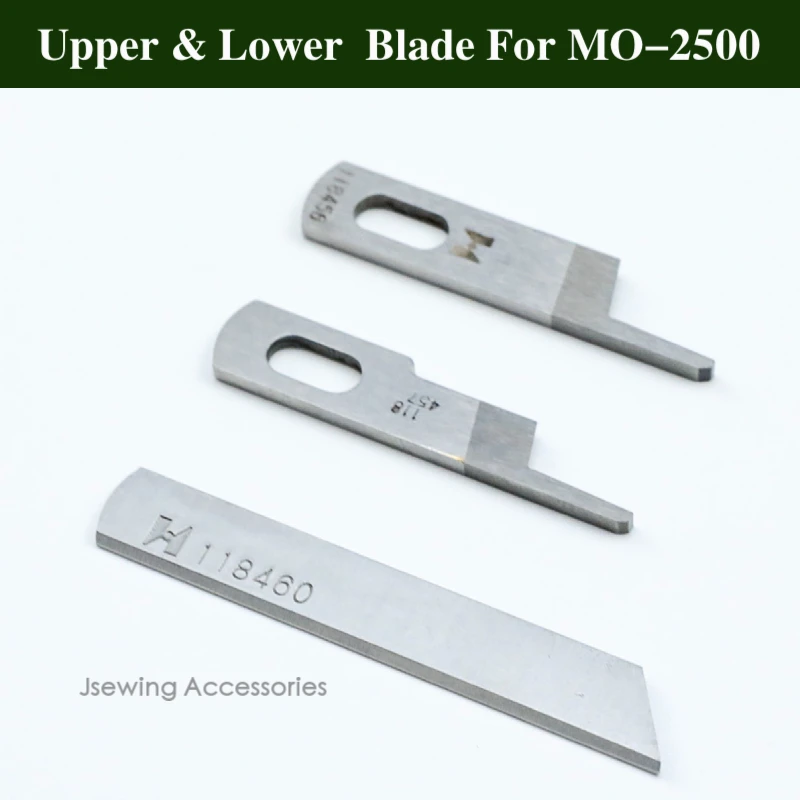 118-45609 118-45708 118-46003 Upper Lower Knife for JUKI MO-2500 MO-3600 Overlock Sewing Machine Part Strong H blade 4/5 Thread | Дом и сад