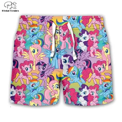 kids casual shorts Комплект детской одежды; Осенняя толстовка с капюшоном с рисунком из мультфильма «Мой Маленький Пони»; цветная толстовка с 3D-принтом; пальто для девочек; Детский костюм для мальчиков - Цвет: kids casual shorts