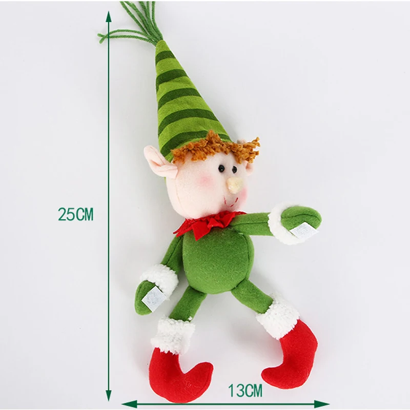 Christmas Wine Bottle Cover Bags Xmas Dinner Table Decorations Santa Claus Elf Snowman Drink Champagne Set Bags Holder Gifts