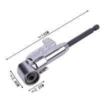  Hex Bit 105 Degree Angle Screwdriver Socket Holder Adapter Adjustable Bits Drill Bit Angle Screw Driver Tool Socket 