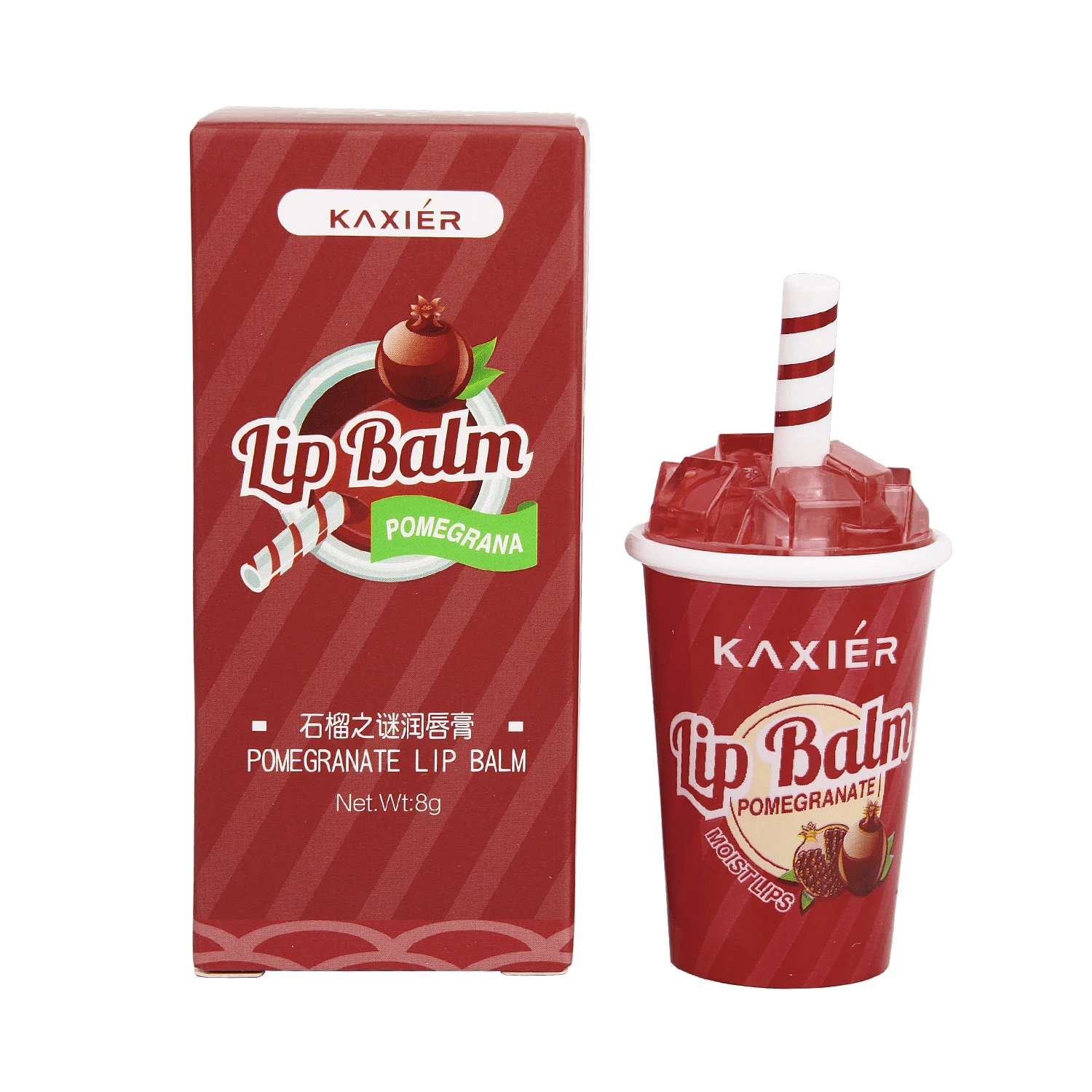 Pomegranate Mystery Матовый блеск для губ Ice cIce cream, меняющая температуру, Увлажняющая губная помада, косметика для губ, стойкий макияж, косметика - Цвет: Pomegranate Mystery