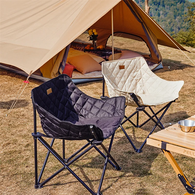 Sillas de exterior de hierro forjado nórdico, muebles de hogar, Camping, taburete plegable portátil ultraligero, silla de jefe, silla pesca - AliExpress Muebles