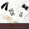 Sibling Set Big Brother Little Sister Sibling Clothes Children's Gift Big Bro Lil Sis Brother Sister TShirt Baby Gift Clothes 4