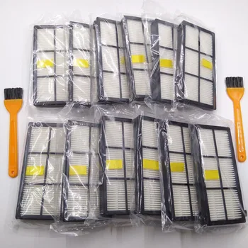 

hepa filter *12 brush *2 14pcs/set For IRobot Roomba Parts Kit Series 800 860 865 866 870 871 880 885 886 890 900 960 966 980
