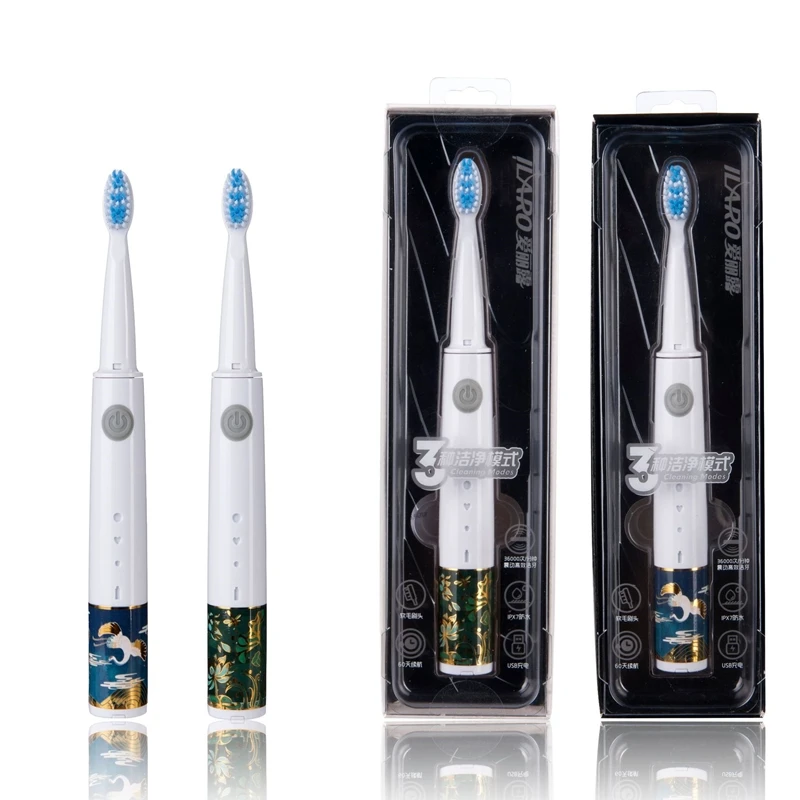 Sonic Electric Toothbrush Chinese Antique Gift Box Three-speed Adult Home Travel Soft Hair Waterproof Automatic Toothbrush Sonic Electric Toothbrush Chinese Antique Gift Box Three-speed Adult Home Travel Soft Hair Waterproof Automatic Toothbrush