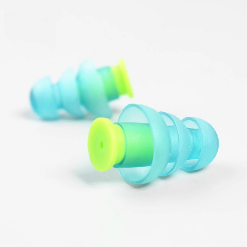 

Silicone Earplugs Noise Cancelling Reusable Ear Plugs Hearing Protection For Anti Noise Snoring Study Sleep