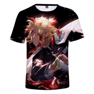 13 Демон Slayer: Kimetsu no Yaiba Kamado Tanjirou Nezuko футболка Косплей Костюм томиока Giyuu футболка агатсума зенитсу футболки - Цвет: 13