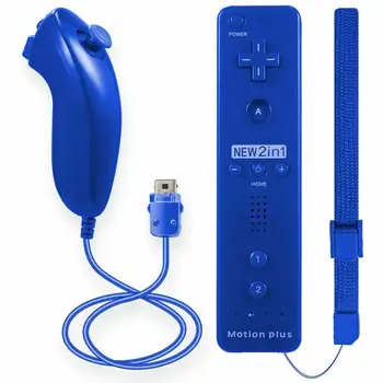 

Built in Motion Plus Remote Nunchuck Controller for Nintendo Wii/Wii