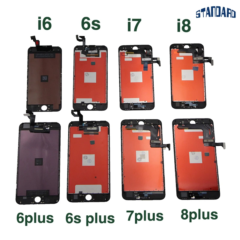Запчасти iBee 10 шт. для iPhone 6 6S 7 8 plus ЖК дисплей 4 дюйма AAA экран Сменный объектив Pantalla
