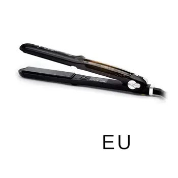 

Steam hair straightener spray tourmaline splint curling iron Ceramic coating Storage set Small and portable