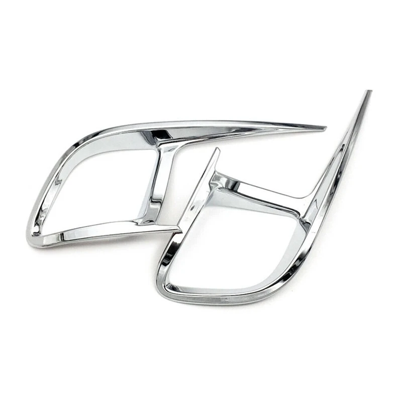 Car ABS Chrome Rear Bumper Lamp Cover Fog Light Trim for Toyota Highlander 2015-2020 Styling | Автомобили и мотоциклы