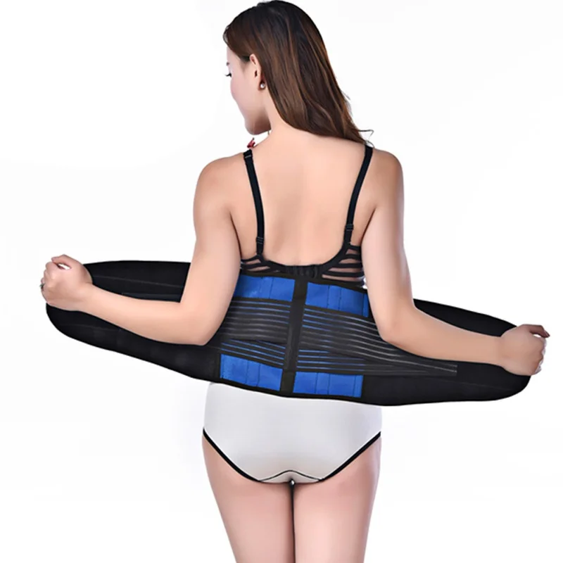 Women Sports Waist Support Adjustable Waist Support Brace Fitness Gym Lumbar Back Neoprene Waist Supporter Protection