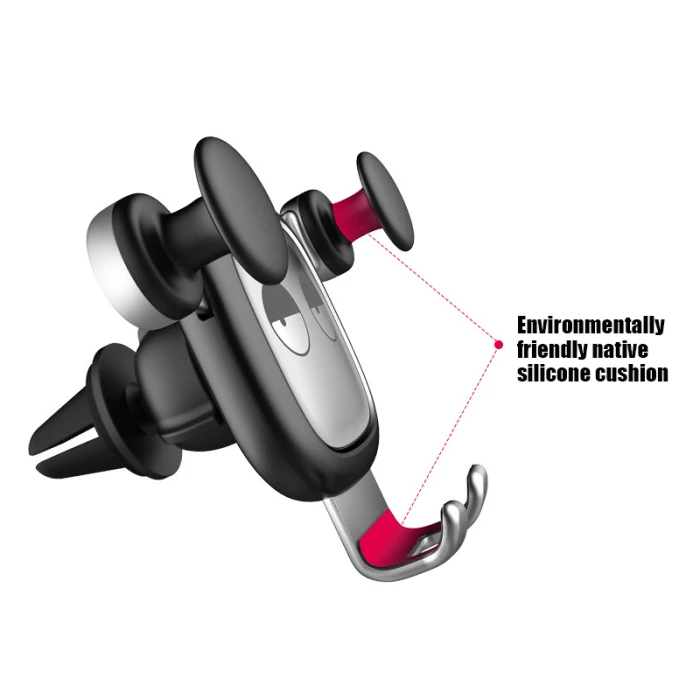 Автомобильный держатель для телефона Gravity Phone Mount для автомобильных вентиляционных отверстий все градусов вращения навигационный кронштейн NK-Shopping