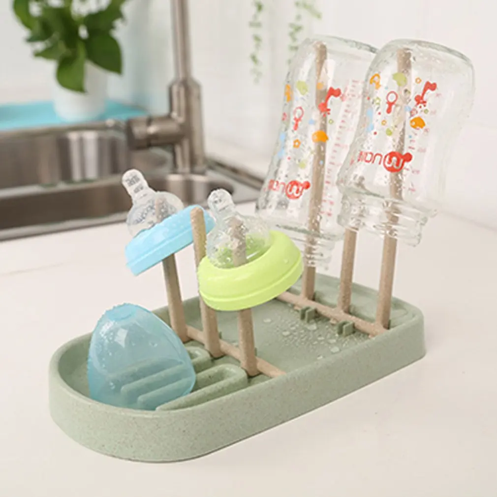 Baby Detachable Feeding Bottle Drying Rack Baby Bottle Dryer Cleaning Feeding Cup Stand Holder Nipple Shelf Drying for Bottles