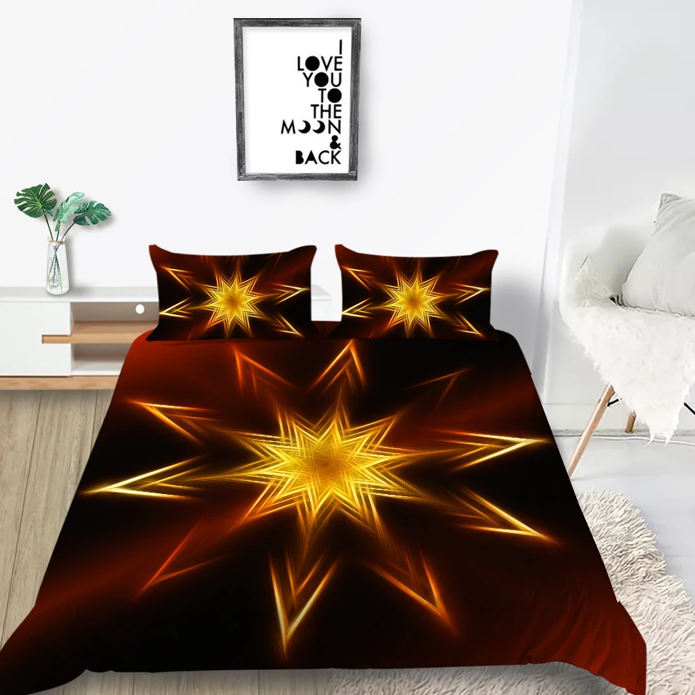 

Snowflake Bedding Set Mandala 3D Fashion Creative Duvet Cover Vintage King Queen Twin Full Single Double Unique Design Bed Set
