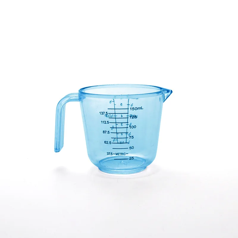 600/300/150 мл пластиковый мерный стакан кувшин жёлоб для бетонной смеси поверхность кухонный инструмент качественная чашка с градуированным качеством кухни - Цвет: BS