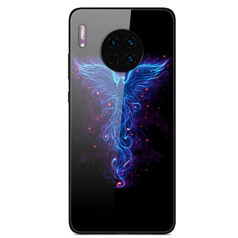 Для huawei mate 30 Pro Чехол из закаленного стекла, планета космос, чехол из стекла для huawei mate 30 mate 30 Pro 30Pro Coque Shell Для huawei mate 30 Lite 30 Lite, стеклянный чехол
