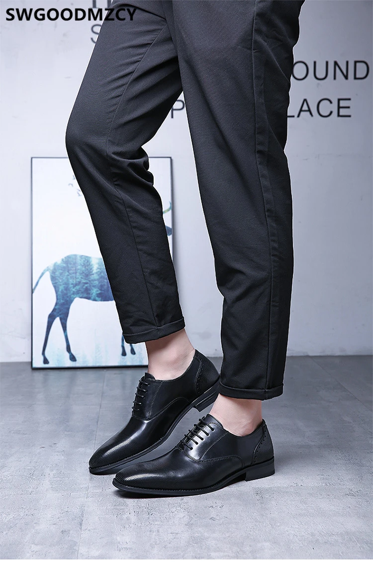 black formal shoes for men oxford wedding shoes men italian shoes men sapato social masculino chaussure classique homme ayakkabı