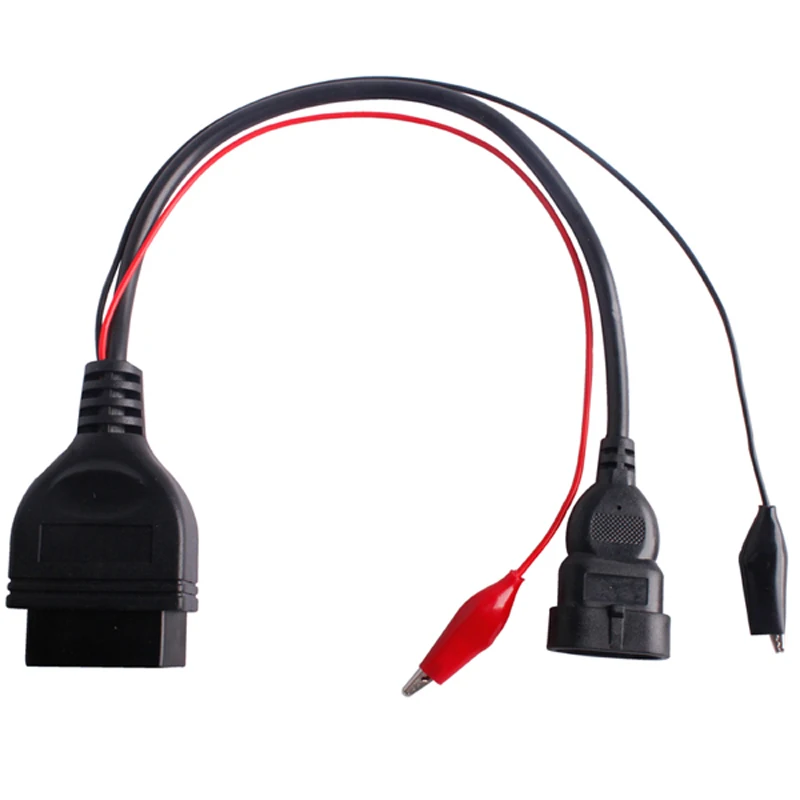 Для Alfa Lancia OBD 3 Pin к OBD2 16 контактный разъем OBDII Obd II адаптер Авто кабель для Fiat 3pin с Elm