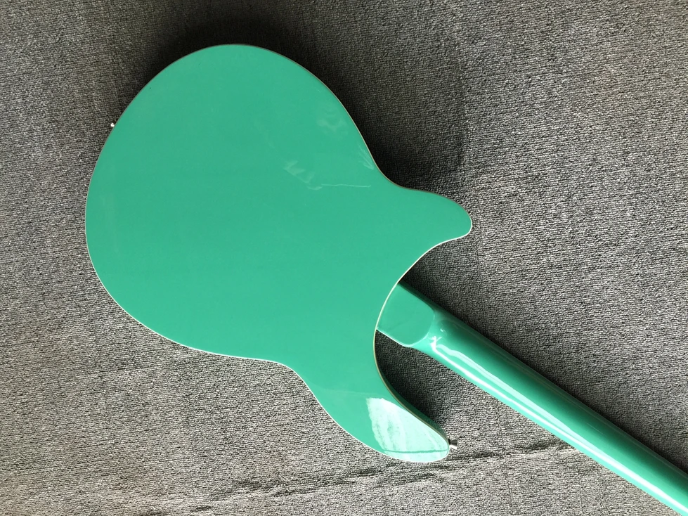4 струны 4005 Mapleglo светло-зеленая электрическая бас-гитара полуакустическая Дека Китай сделал бас