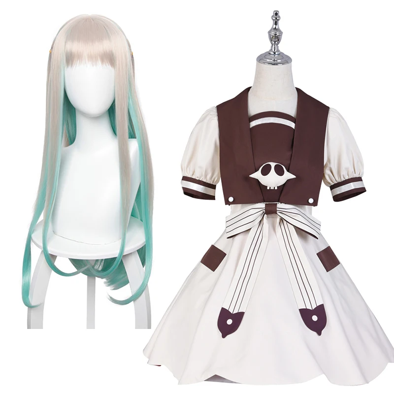 CosDaddy Hanako kun Nene Yashiro Cosplay Costume Dress Full Set with