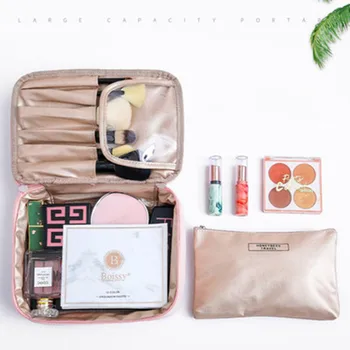 

Bolsa de cosméticos para mujer, bolsa de viaje portátil multifunción, bolsa de almacenamiento para nuevos artículos de tocador,