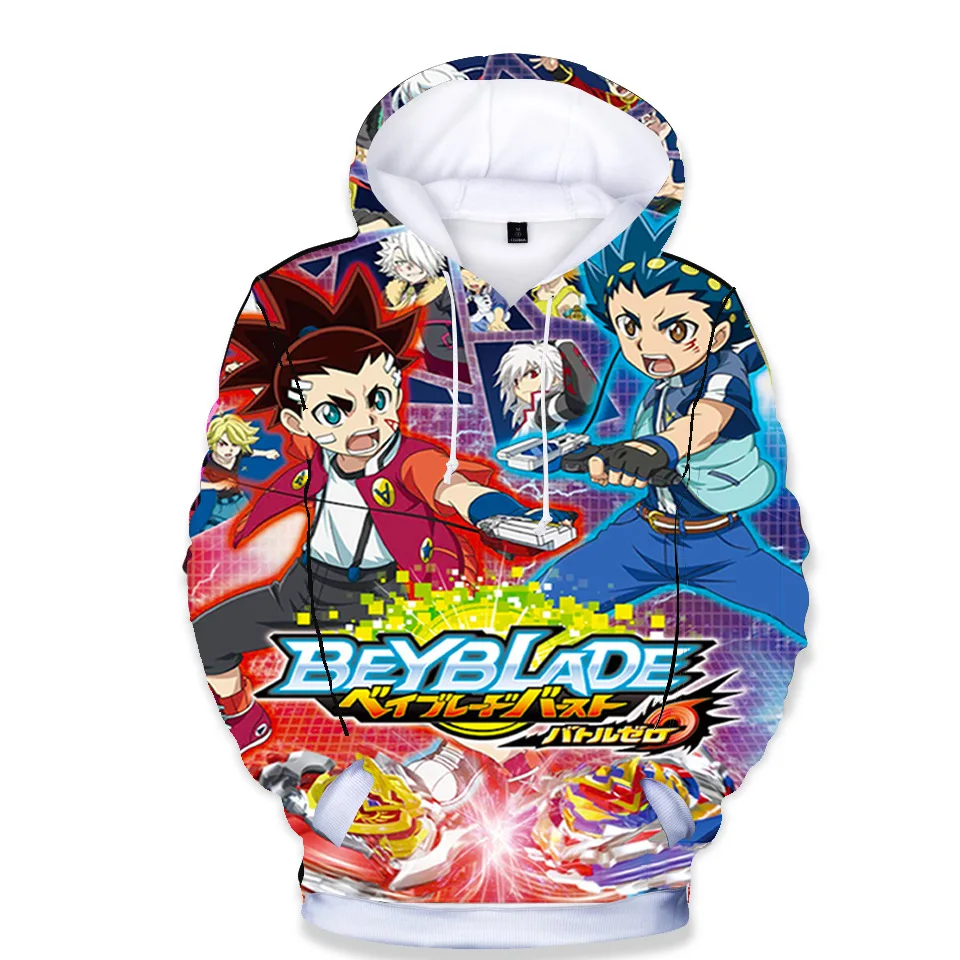 2020 Новый 3D печатных Beyblade Burst Evolution Детские худи для мальчиков и девочек свитера