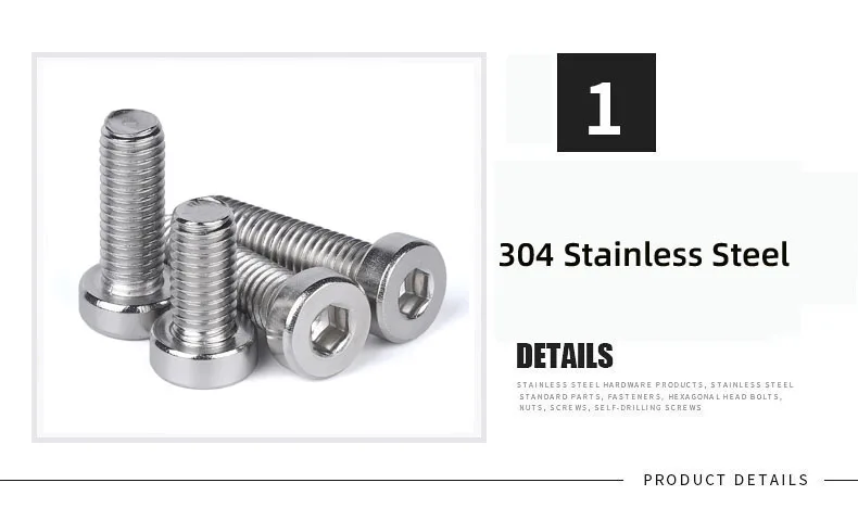 304 Flat hex head self tapping detail 3