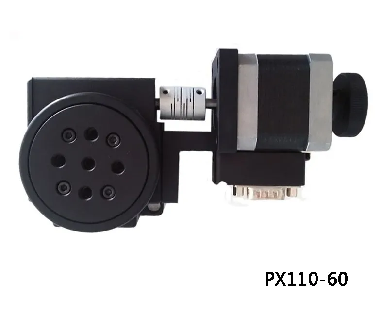 

PX110-60 электрическая вращающаяся машина оптическая вращающаяся платформа электрическая вращающаяся платформа 60 мм подшипник весы